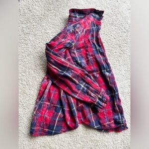 Small red flannel